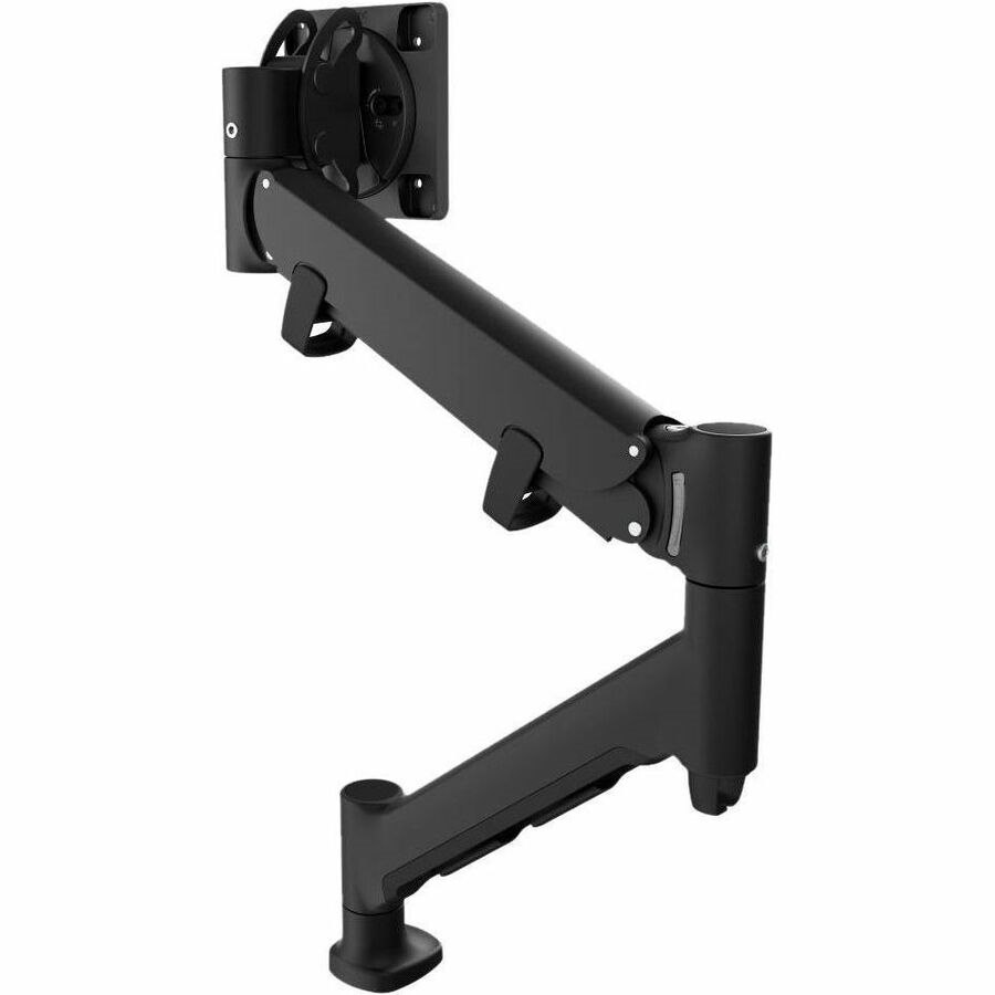 Atdec Mounting Arm for Monitor, Flat Panel Display, Curved Screen Display, All-in-One Computer, Menu Board - Black - Landscape/Portrait