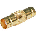 Monoprice BNC Female to Female Coupler - Gold Plated