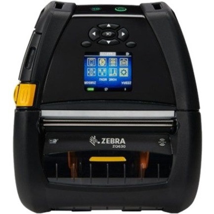 Zebra ZQ630 Mobile, Desktop Direct Thermal Printer - Monochrome - Handheld - Label Print - Bluetooth - Near Field Communication (NFC) - RFID - China, KR