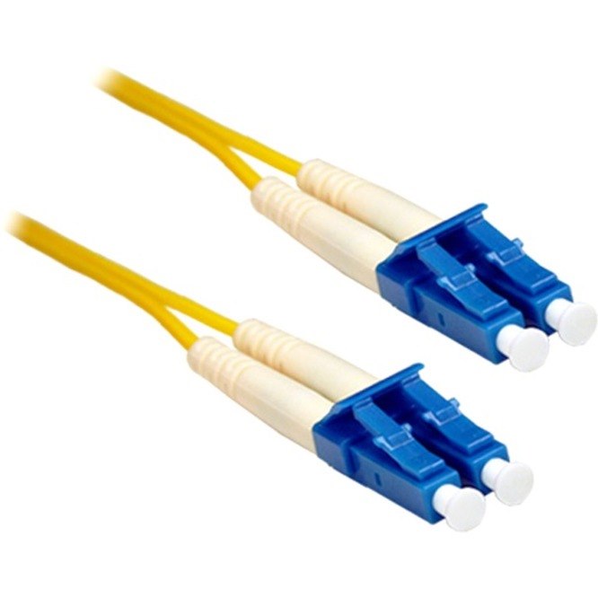 ENET 7M LC/LC Duplex Single-mode 9/125 OS1 or Better Yellow Fiber Patch Cable 7 meter LC-LC Individually Tested
