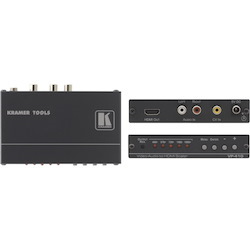 Kramer Composite Video & Stereo Audio to HDMI Scaler
