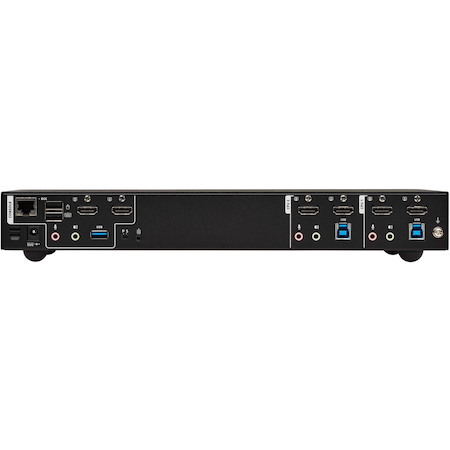 Tripp Lite by Eaton 2-Port HDMI Dual-Display KVM Switch - 4K 60 Hz, USB 3.2 Gen 1, HDCP 2.2, USB Sharing