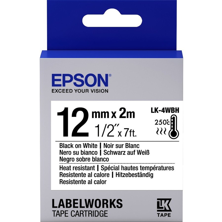 Epson LabelWorks LK-4WBH Label Tape