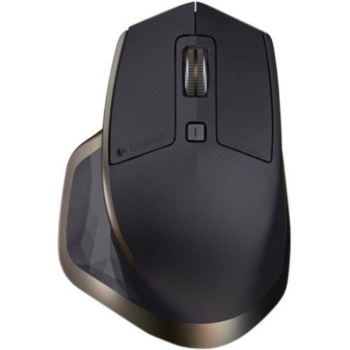 Logitech MX Master Mouse - Bluetooth/Radio Frequency - USB 2.0 - Darkfield - Black