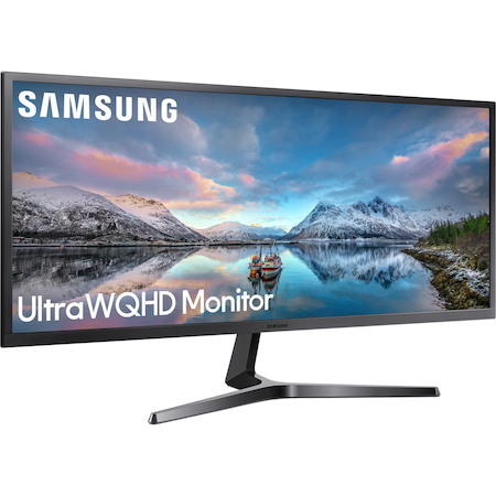 Samsung S34J550WQE UW-QHD Gaming LCD Monitor - 21:9 - Dark Blue Gray