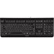 CHERRY KC 1000 Keyboard - Cable Connectivity - USB Interface - English (UK) - Black