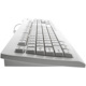 Seal Shield Silver Seal SSWKSV207L Keyboard - Cable Connectivity - USB Interface - English (US) - White