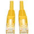 Eaton Tripp Lite Series Cat6 Gigabit Snagless Molded (UTP) Ethernet Cable (RJ45 M/M), PoE, Yellow, 4 ft. (1.22 m)