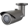 Wisenet QNO-8020R 5 Megapixel Outdoor Network Camera - Color, Monochrome - Bullet - Dark Gray