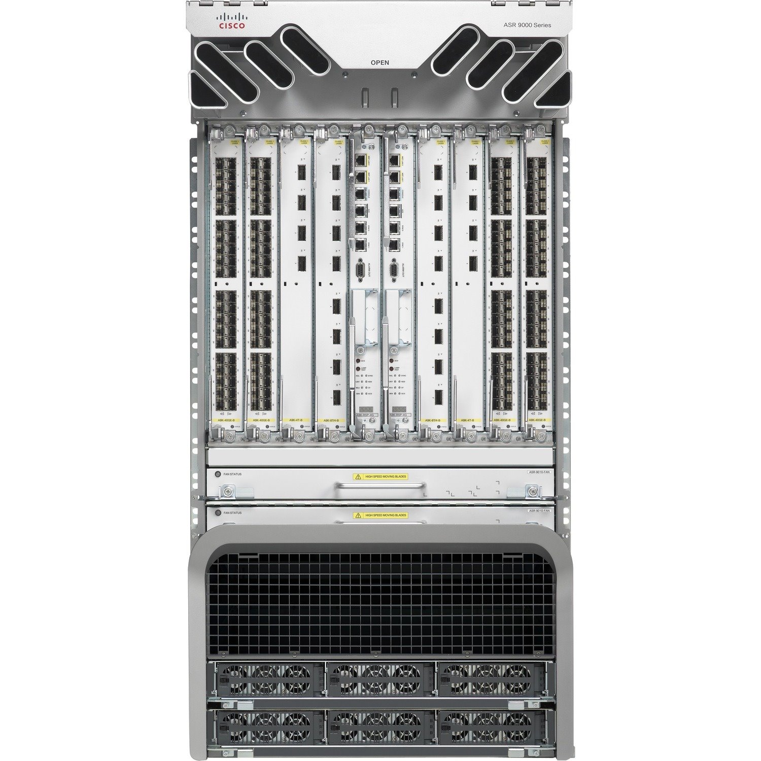 Cisco ASR 9010 AC Chassis with PEM Version 2