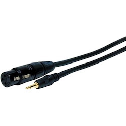 Comprehensive Standard Series XLR Jack to Stereo 3.5mm Mini Plug Audio Cable 3ft