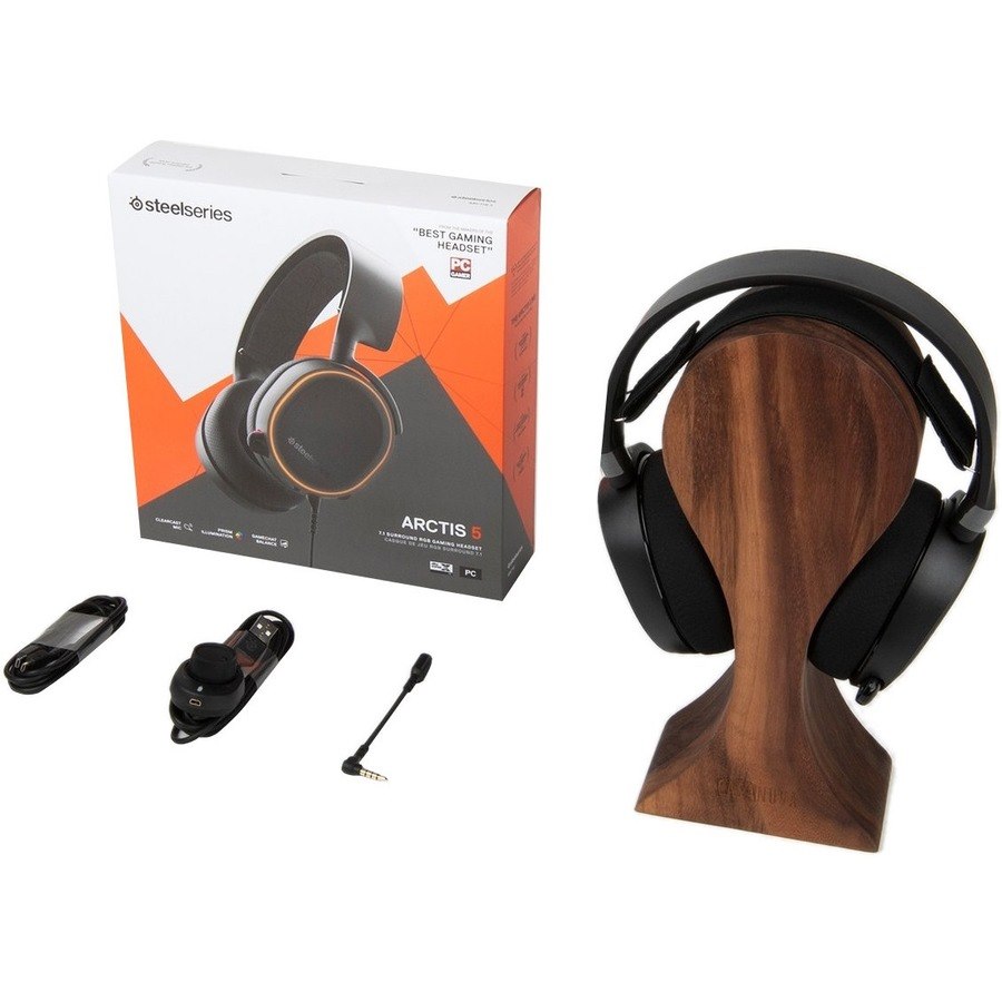 SteelSeries Arctis Wired Over-the-head Stereo Headset - Black