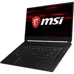 MSI GS65 Stealth GS65 Stealth-483 15.6" Gaming Notebook - 1920 x 1080 - Intel Core i7 9th Gen i7-9750H 2.60 GHz - 16 GB Total RAM - 512 GB SSD - Matte Black with Gold Diamond