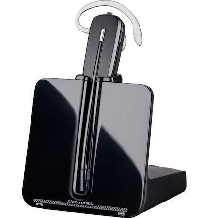Plantronics CS540 Wireless DECT Mono Earset - Over-the-ear, Over-the-head, Behind-the-neck - Semi-open - Black