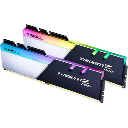 G.SKILL Trident Z Neo RAM Module for Desktop PC, Workstation - 32 GB (2 x 16GB) - DDR4-3600/PC4-28800 DDR4 SDRAM - 3600 MHz - CL16 - 1.35 V