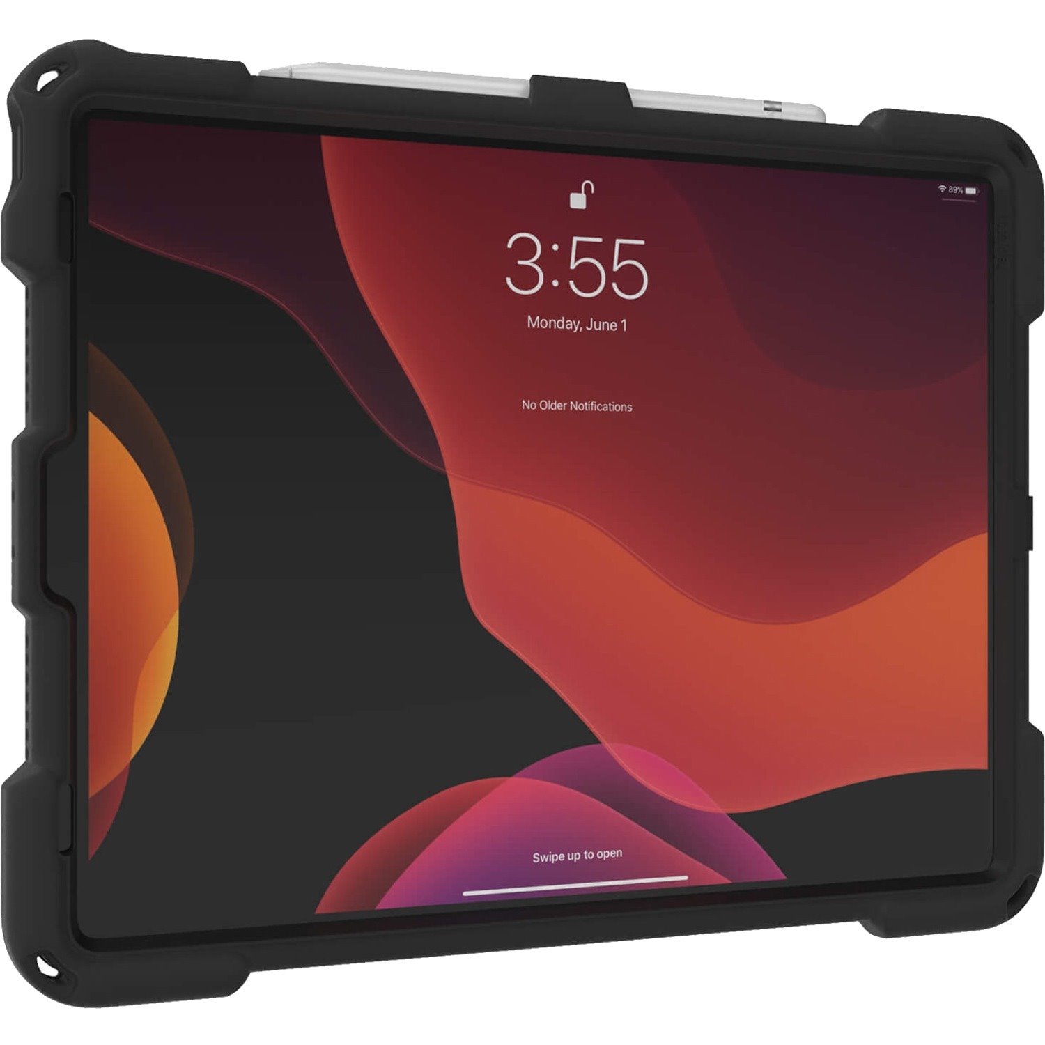 The Joy Factory aXtion Bold MP Rugged Carrying Case for 12.9" Apple iPad Pro (4th Generation), iPad Pro (5th Generation), iPad Pro (6th Generation) Tablet - Black