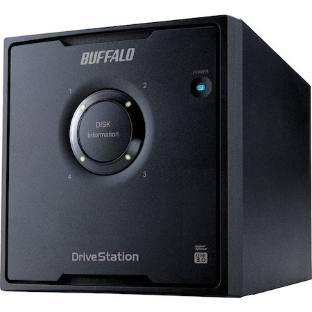 BUFFALO DriveStation Quad USB 3.0 4-Drive 24 TB Desktop DAS (HD-QH24TU3R5)