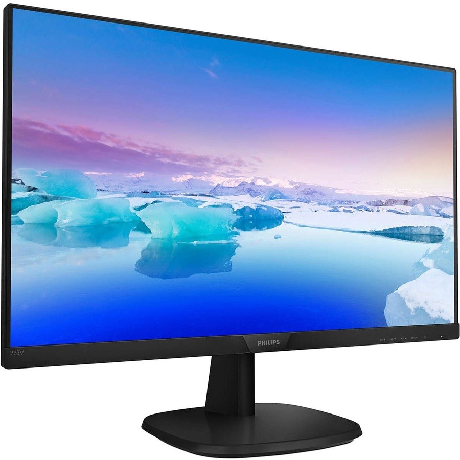 Philips V-line 273V7QDAB 27" Class Full HD LCD Monitor - 16:9 - Textured Black