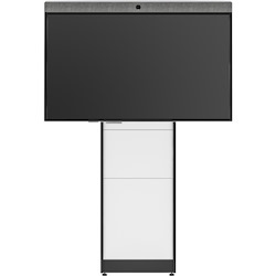 Salamander Designs Wall Mount for Electronic Equipment, Computer, Cable, Display, Camera, Speaker, Video Conference Equipment, Peripheral Device - White, Black