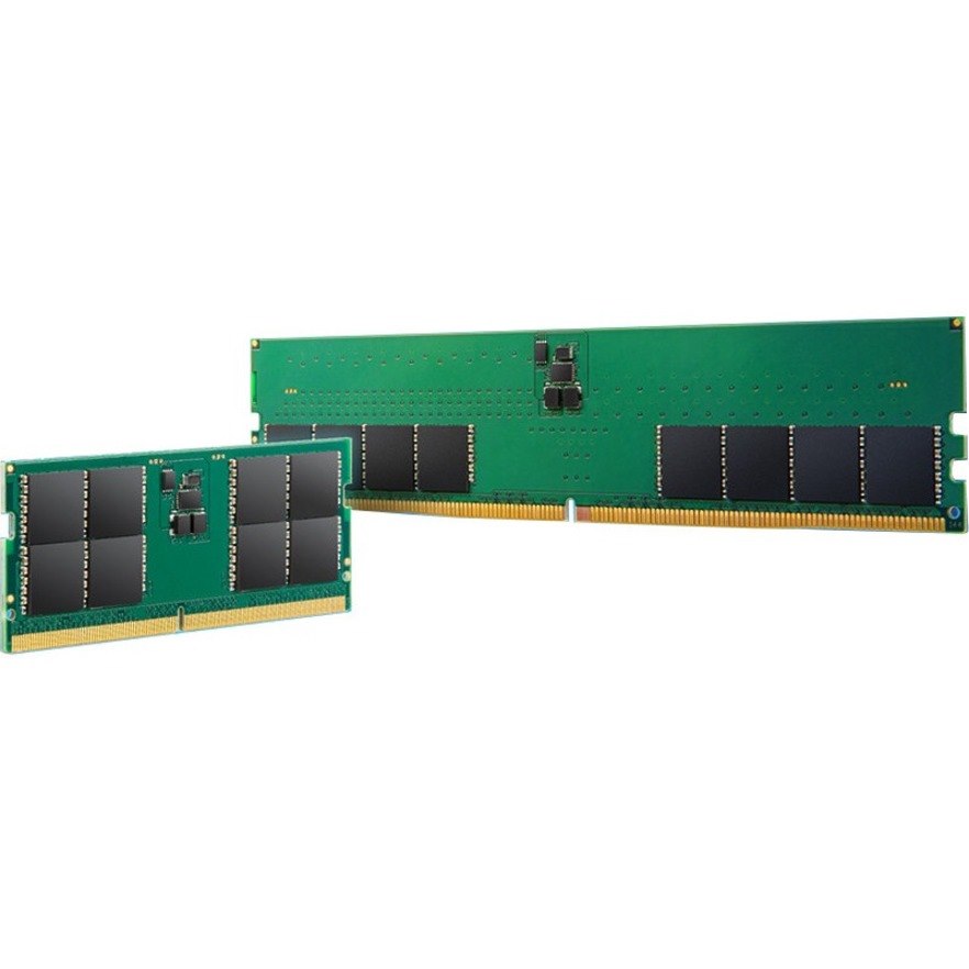 Transcend JetRAM RAM Module for Desktop PC - 8 GB - DDR5-4800/PC5-38400 DDR5 SDRAM - 4800 MHz Single-rank Memory - CL40 - 1.10 V