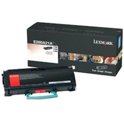 Lexmark Refurbished Laser Toner Cartridge - Black - 1 / Box