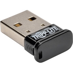 Tripp Lite by Eaton Mini Bluetooth USB Adapter 4.0 Class 1 164ft Range 7 Devices