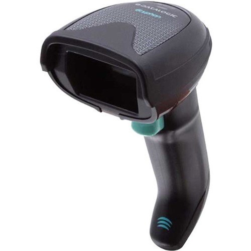 Datalogic Gryphon GBT4500 Industrial, Retail, Healthcare, Transportation Handheld Barcode Scanner Kit - Wireless Connectivity - Black - USB Cable Included