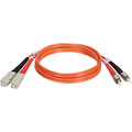 Eaton Tripp Lite Series Duplex Multimode 62.5/125 Fiber Patch Cable (SC/ST), 3M (10 ft.)