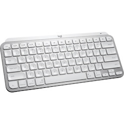 Logitech MX Keys Mini for Mac Keyboard - Wireless Connectivity - Pale Gray