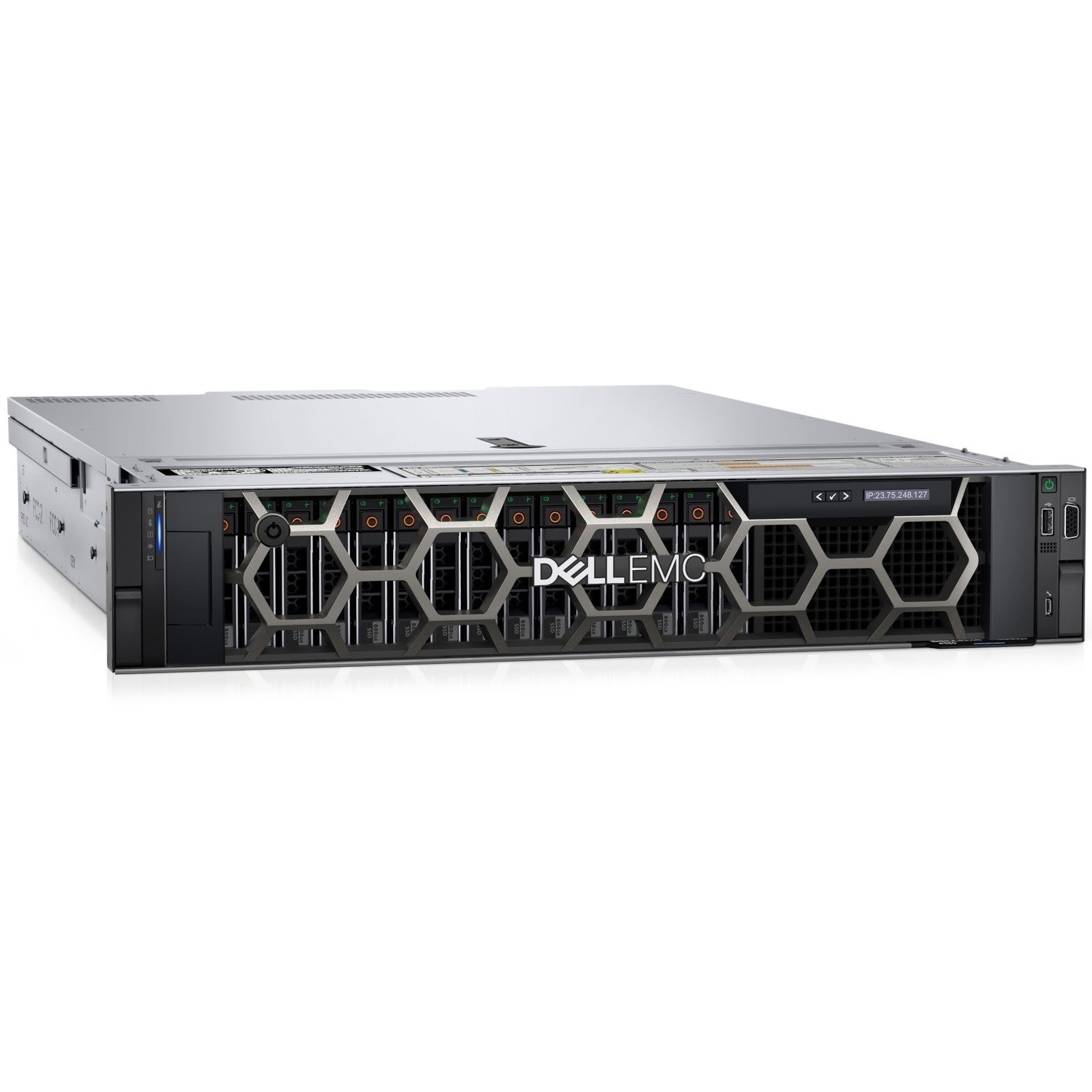 Dell EMC PowerEdge R550 2U Rack Server - 1 x Intel Xeon Silver 4310 2.10 GHz - 16 GB RAM - 480 GB SSD - (1 x 480GB) SSD Configuration - 12Gb/s SAS Controller