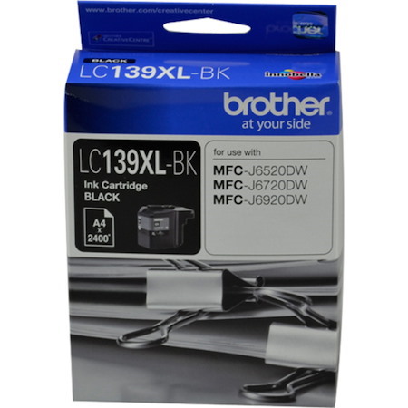 Brother LC139XL-BK Original High Yield Inkjet Ink Cartridge - Black Pack