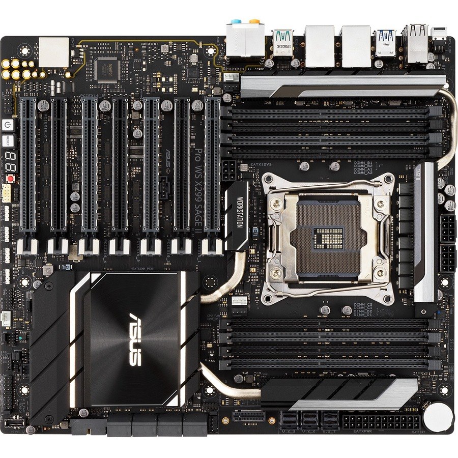 Buy Asus PRO WS X299 SAGE II Workstation Motherboard - Intel X299 ...