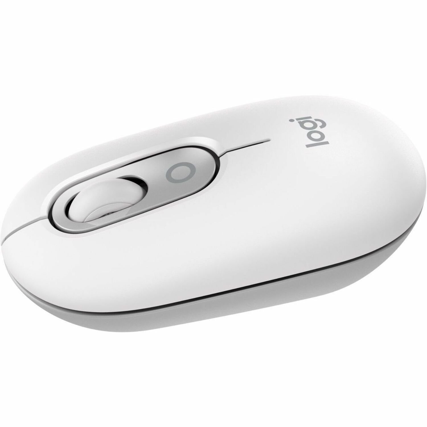 Logitech POP Mouse, Compact and Portable Wireless Bluetooth Mouse With Programmable Buttons and Quiet Clicks, Easy-Switch Between up to 3 Devices, Off-White