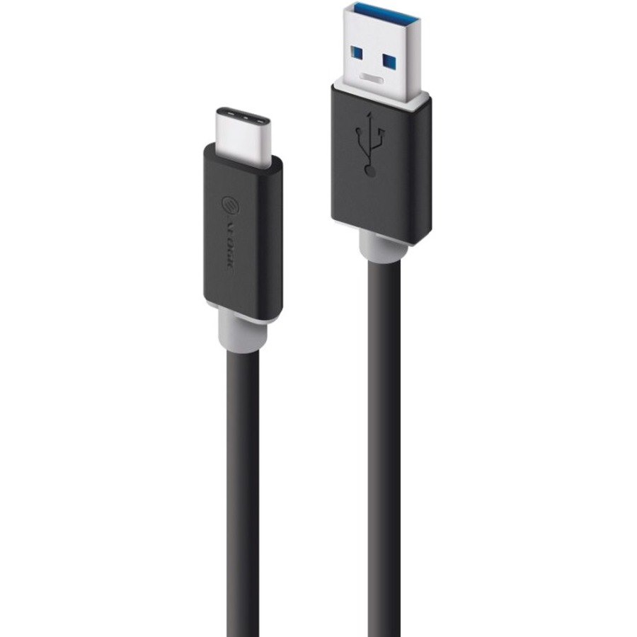 Alogic 2 m USB/USB-C Data Transfer Cable for Mobile Device, Smartphone, Tablet, Computer, Chromebook