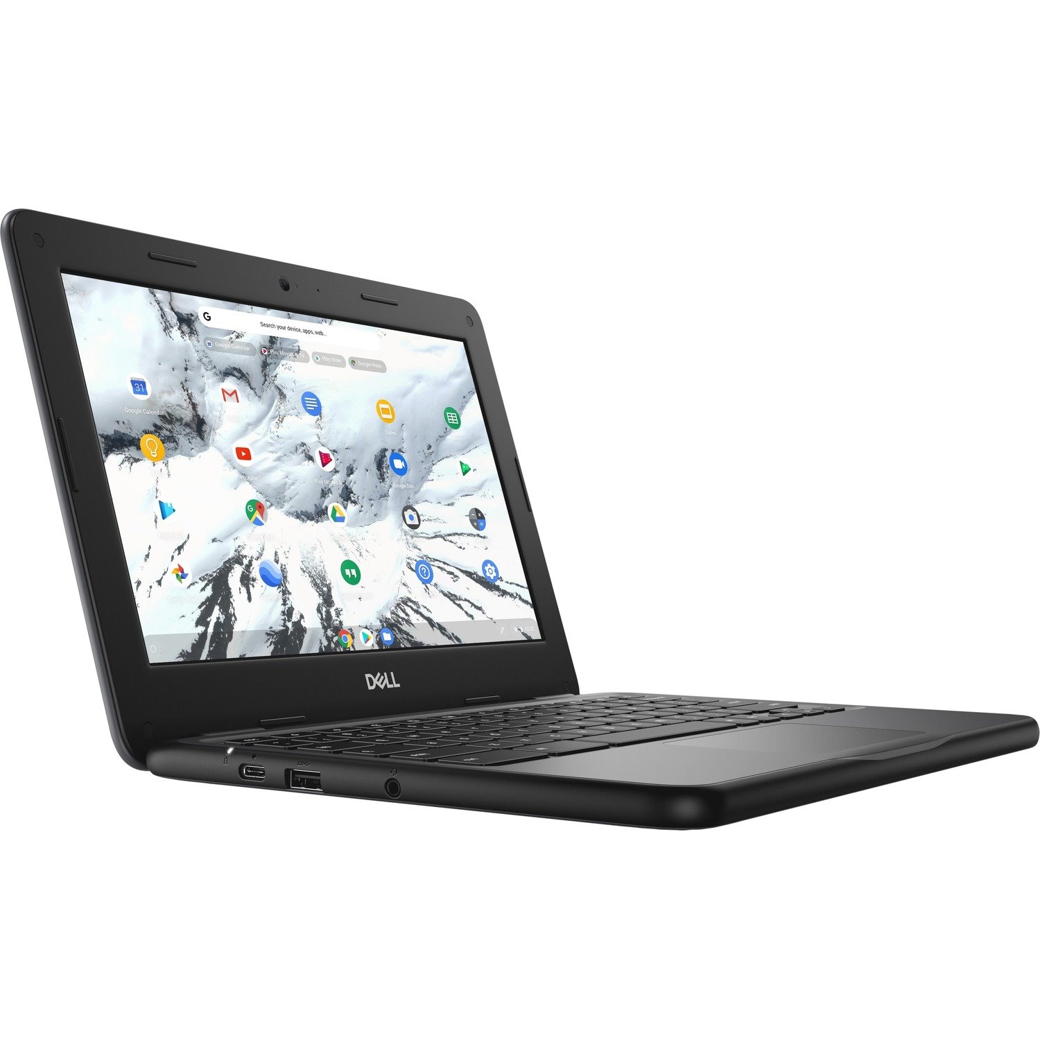 Dell-IMSourcing Chromebook 3100 11.6" Touchscreen Convertible 2 in 1 Chromebook - HD - 1366 x 768 - Intel Celeron N4020 Dual-core (2 Core) 1.10 GHz - 4 GB Total RAM - 4 GB On-board Memory - 32 GB Flash Memory - Black