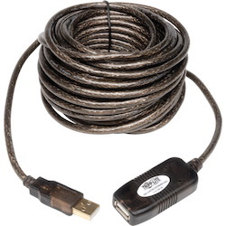 Tripp Lite by Eaton 10M USB 2.0 Hi-Speed Active Extension Repeater Cable USB-A M/F 3 33ft 10 Meter
