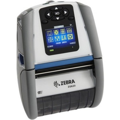 Zebra ZQ620-HC Mobile Direct Thermal Printer - Monochrome - Label/Receipt Print - Bluetooth - Near Field Communication (NFC)