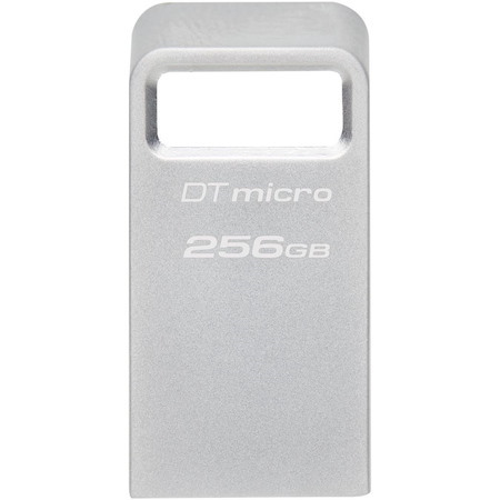 Kingston DataTraveler Micro DTMC3G2 256 GB USB 3.2 (Gen 1) Type A Flash Drive - Silver