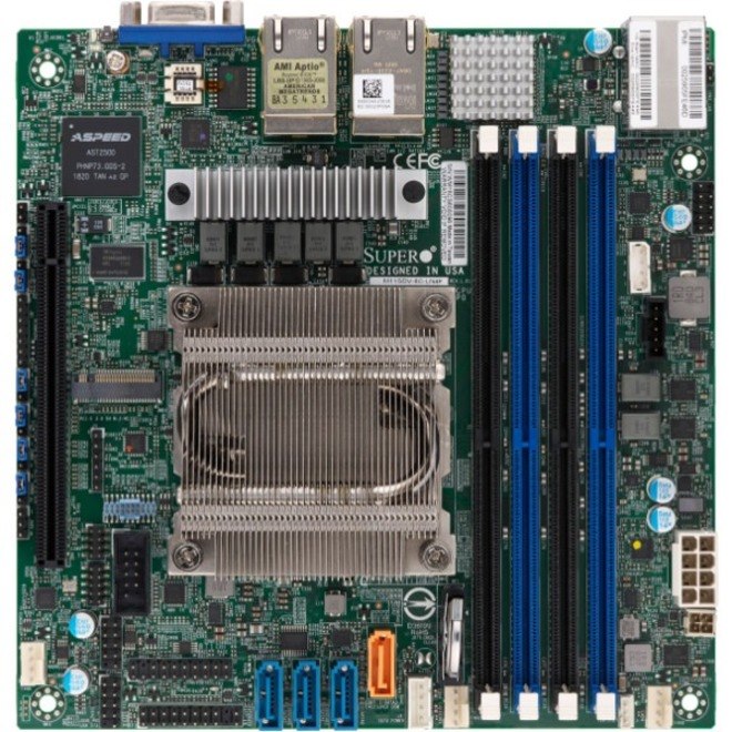 Supermicro M11SDV-8CT-LN4F Server Motherboard - AMD Chipset - Mini ITX