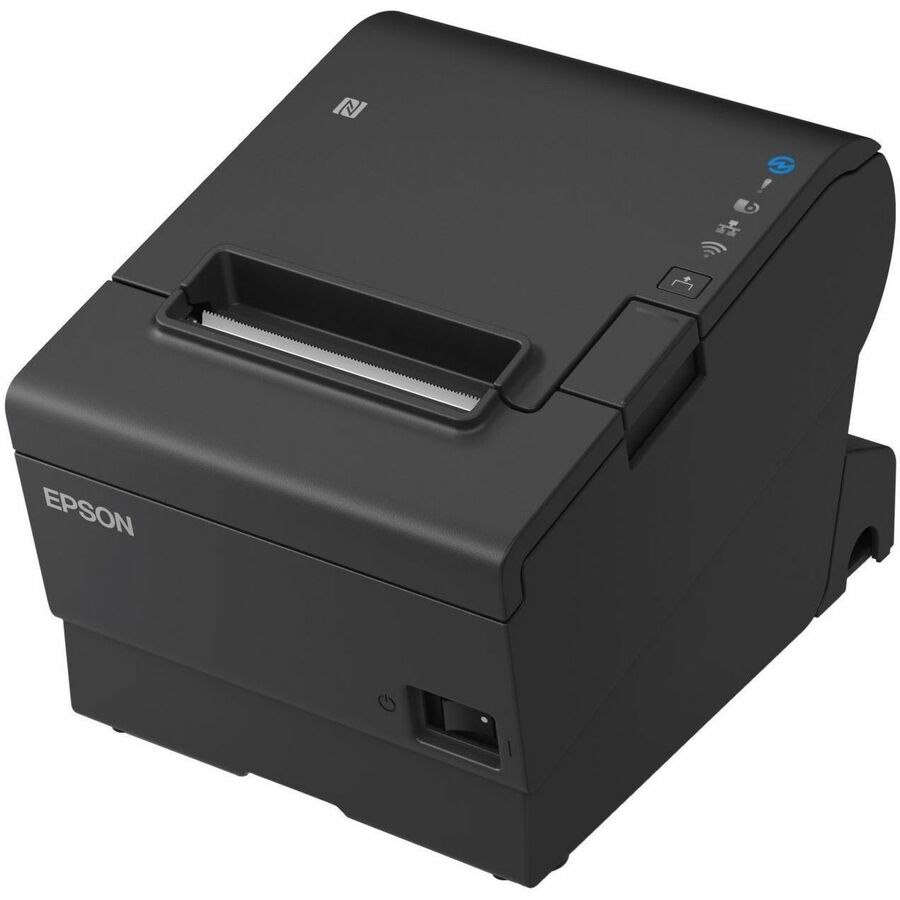 HP Hospitality, Retail, Business Direct Thermal Printer - Monochrome - Portable - Receipt Print - USB - Serial - With Cutter - Black