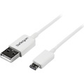 StarTech.com 0.5m White Micro USB Cable - A to Micro B