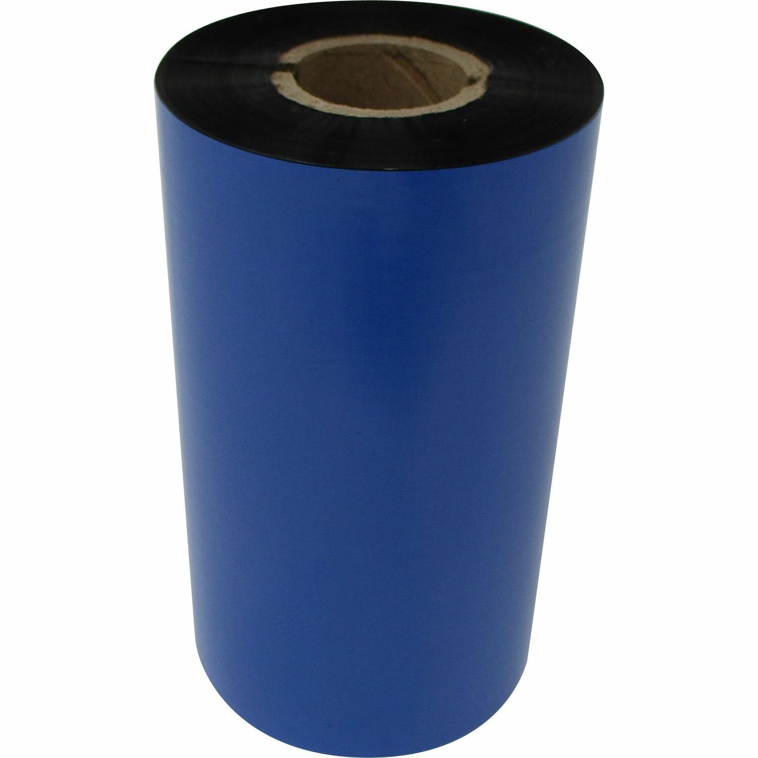 Brother 110MM (4.33In) Wide TT Wax Ribbon, Black, 1In Core W Notch, 300m/Roll, 12 Rolls/