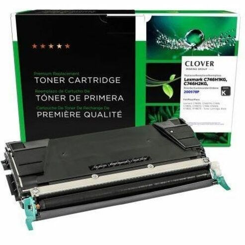 Office Depot&reg; Remanufactured Black Toner Cartridge Replacement For Lexmark&trade; C746, ODC746B