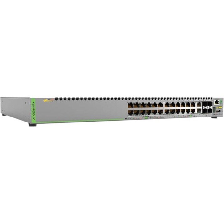 Allied Telesis CentreCOM GS900MPX GS924MPX 24 Ports Manageable Layer 3 Switch