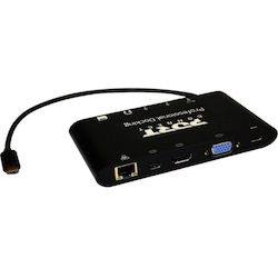 Port USB Type C Docking Station for Notebook/Desktop PC - 60 W