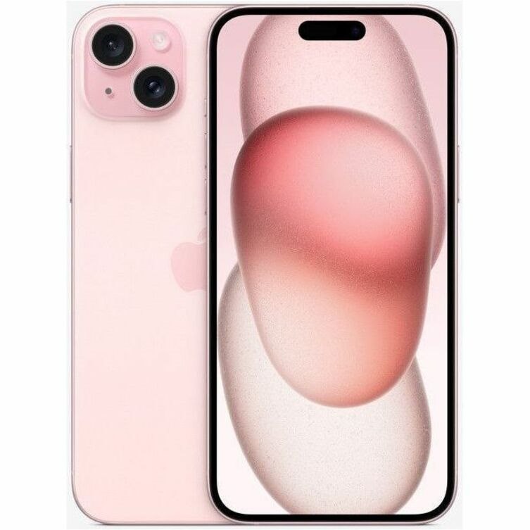 Apple iPhone 15 Plus 256 GB Smartphone - 6.7" OLED 2796 x 1290 - Hexa-core (EverestDual-core (2 Core) 3.46 GHz + Sawtooth Quad-core (4 Core) 2.02 GHz - 6 GB RAM - iOS 17 - 5G - Pink