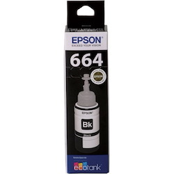 Epson T664 - EcoTank - Black Ink Bottle