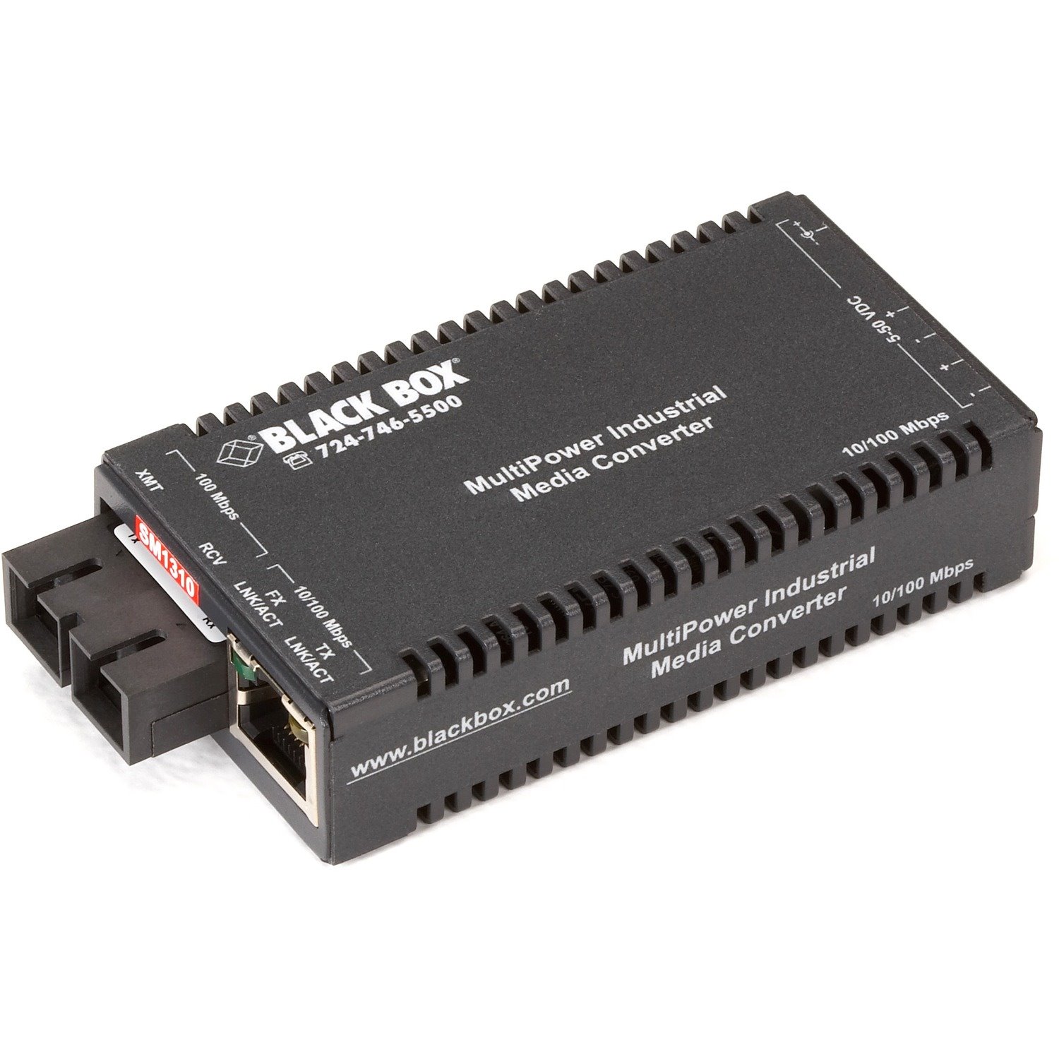 Black Box MultiPower LIC025A-R2 Transceiver/Media Converter