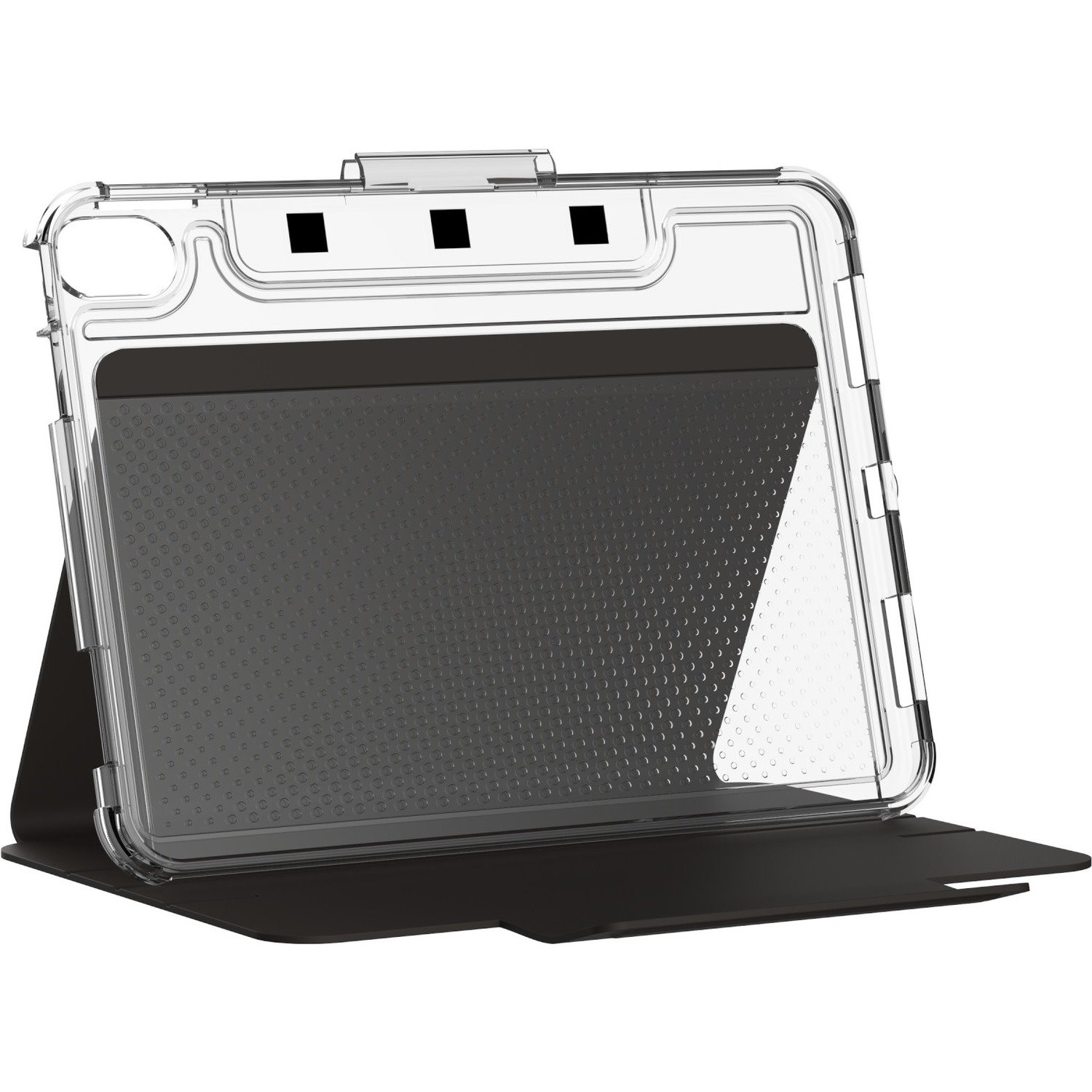 Urban Armor Gear Lucent Carrying Case (Folio) for 10.9" Apple iPad (2022) Tablet, Apple Pencil, Stylus - Black