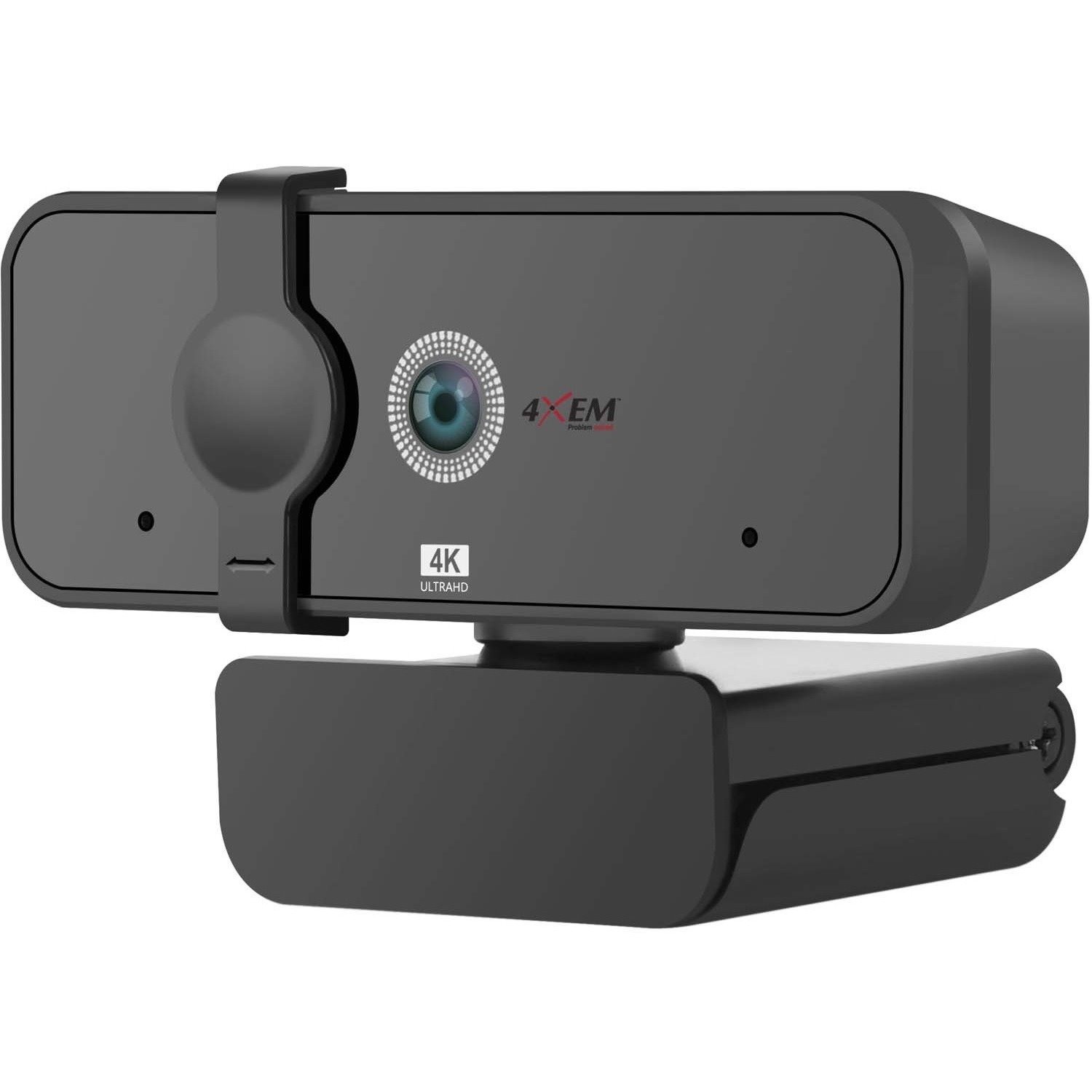 4XEM Webcam - 3 Megapixel - 30 fps - Black - USB 2.0 Type A